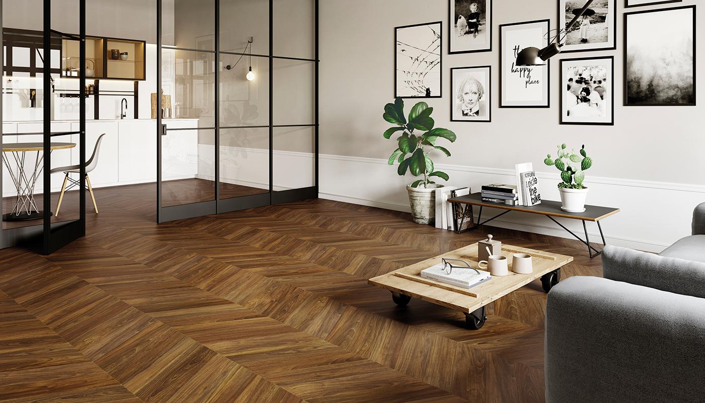 Gres Porcelánico Emil Sleekwood Madera Sala De Estar Mohogany Imagen Galería | Emilceramica Gres Porcelánico Emil Sleekwood Madera Sala De Estar Mohogany Imagen Galería | Emilceramica