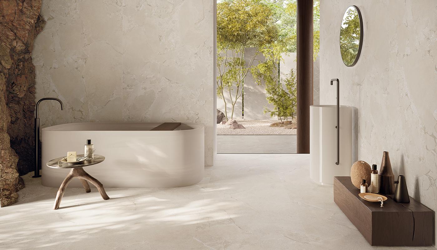 Gres Porcelánico Provenza Unique Intensity Stone Piedra Baño White Purestone,white Cobblestone Imagen Galería | Emilceramica Gres Porcelánico Provenza Unique Intensity Stone Piedra Baño White Purestone,white Cobblestone Imagen Galería | Emilceramica