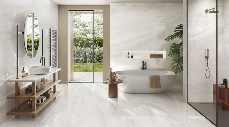 Tele Di Marmo Selection | Emilceramica Gres Porcelánico Emil Tele Di Marmo Selection Mármol Baño White Paradise Imagen Galería | Emilceramica